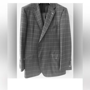 Samuelson men's suit, gray, wool